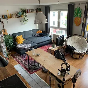 Am Clara-zetkin-park, Netflix, Lichtdurchflutet Apartment